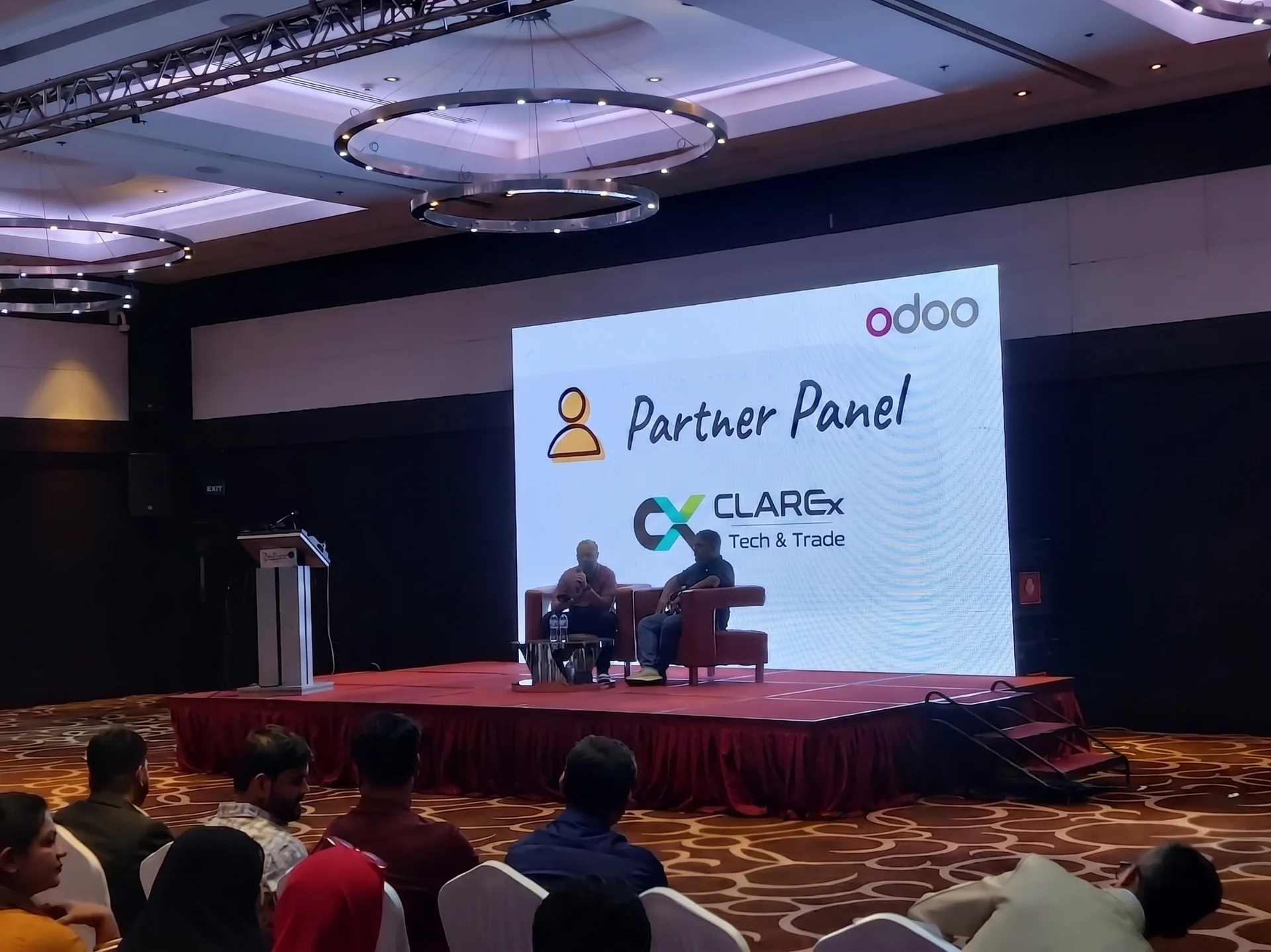 CLAREx Tech & Trade sponsoring the Odoo partner event at Radisson Blu Chittagong
